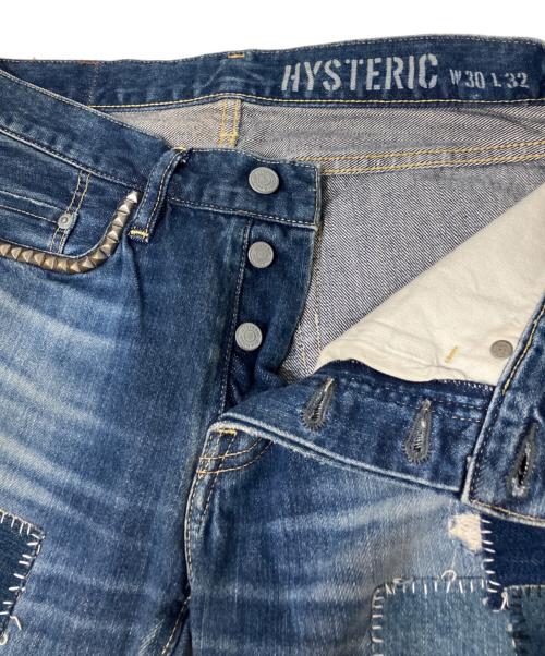 Hysteric Glamour（ヒステリックグラマー）Hysteric Glamour (ヒステリックグラマー) デニムパンツ インディゴ サイズ:30の古着・服飾アイテム