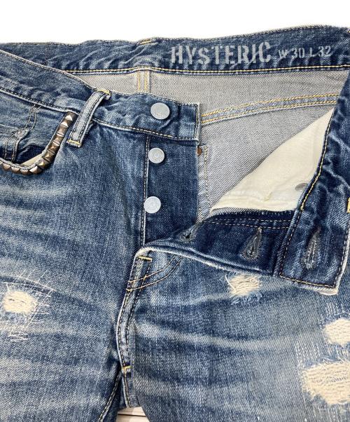 Hysteric Glamour（ヒステリックグラマー）Hysteric Glamour (ヒステリックグラマー) デニムパンツ インディゴ サイズ:30の古着・服飾アイテム