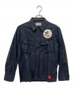 NEIGHBORHOODネイバーフッド）の古着「MONTEREY/C-SHIRT.LS」｜ネイビー