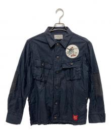 NEIGHBORHOOD（ネイバーフッド）の古着「MONTEREY/C-SHIRT.LS」｜ネイビー