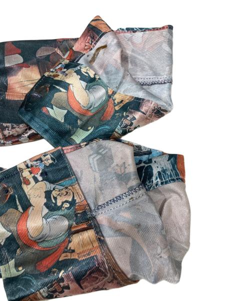 KENNINGTON（ケニントン）KENNINGTON (ケニントン) 長袖ピノキオシャツ マルチカラー サイズ:Sの古着・服飾アイテム
