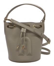 FURLA（フルラ）の古着「クリオバケットバッグ」｜ベージュ