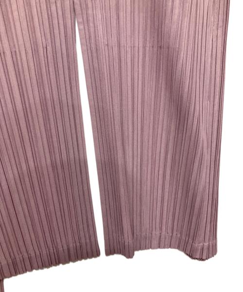 PLEATS PLEASE（プリーツプリーズ）PLEATS PLEASE (プリーツプリーズ) プリーツロングカーディガン ピンク サイズ:03の古着・服飾アイテム