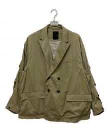 DAIWA（ダイワ）の古着「BREASTED JACKET TWILL」｜ベージュ