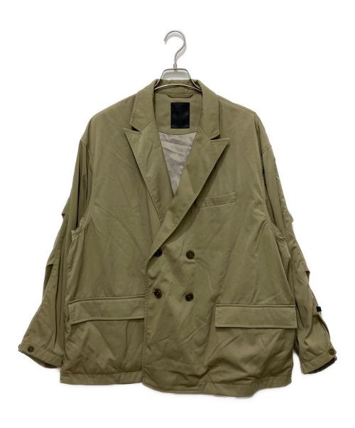 DAIWA（ダイワ）DAIWA (ダイワ) BREASTED JACKET TWILL ベージュ サイズ:Mの古着・服飾アイテム