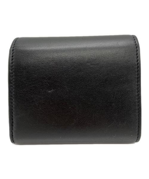 CELINE（セリーヌ）CELINE (セリーヌ) スモール フラップウォレット トリオンフ ブラックの古着・服飾アイテム