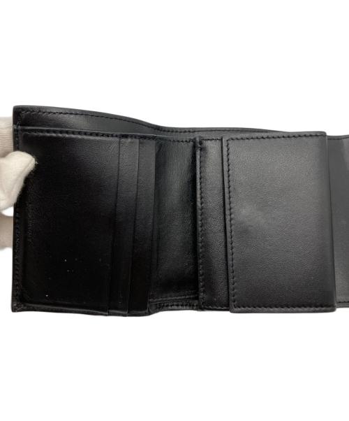 CELINE（セリーヌ）CELINE (セリーヌ) スモール フラップウォレット トリオンフ ブラックの古着・服飾アイテム