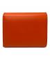 CELINE (セリーヌ) スモール フラップウォレット トリオンフ オレンジ：30000円