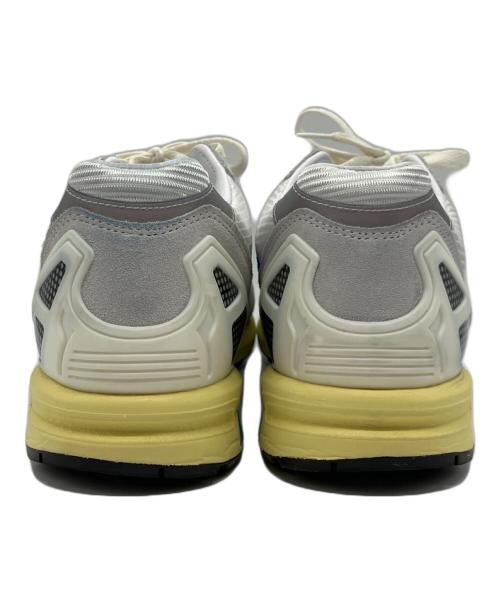 adidas（アディダス）adidas (アディダス) ローカットスニーカー グレー×ブルー サイズ:26.5の古着・服飾アイテム