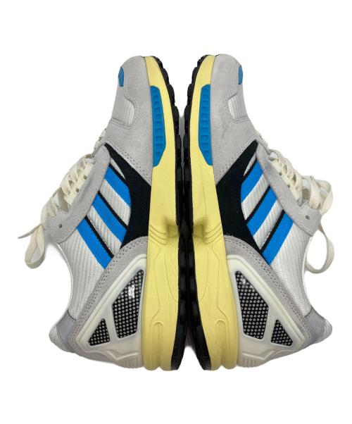 adidas（アディダス）adidas (アディダス) ローカットスニーカー グレー×ブルー サイズ:26.5の古着・服飾アイテム