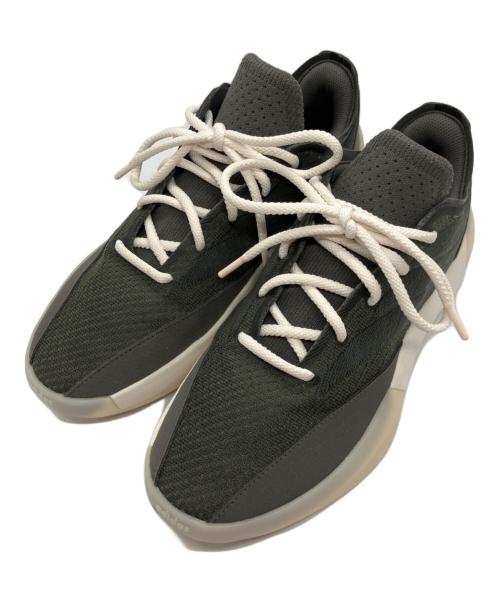 adidas（アディダス）adidas (アディダス) Fear Of God (フィア・オブ・ゴッド) コラボスニーカー グレー×ホワイト サイズ:27の古着・服飾アイテム