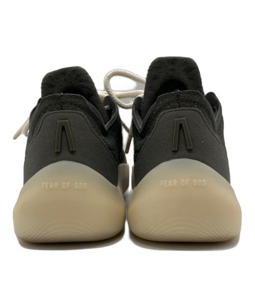 adidas（アディダス）adidas (アディダス) Fear Of God (フィア・オブ・ゴッド) コラボスニーカー グレー×ホワイト サイズ:27の古着・服飾アイテム