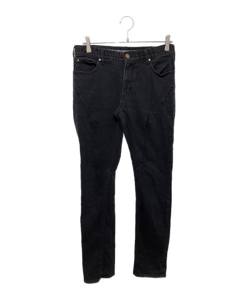 NUMBER (N)INE（ナンバーナイン）NUMBER (N)INE (ナンバーナイン) TAPERED SKINNY DENIM JEANS ブラック サイズ:Mの古着・服飾アイテム