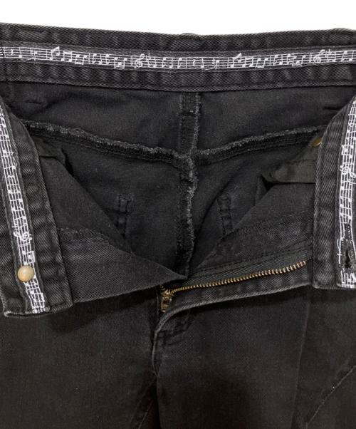 NUMBER (N)INE（ナンバーナイン）NUMBER (N)INE (ナンバーナイン) TAPERED SKINNY DENIM JEANS ブラック サイズ:Mの古着・服飾アイテム
