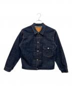 WAREHOUSEウエアハウス）の古着「2001XX シンチバッグデニムジャケット」｜インディゴ