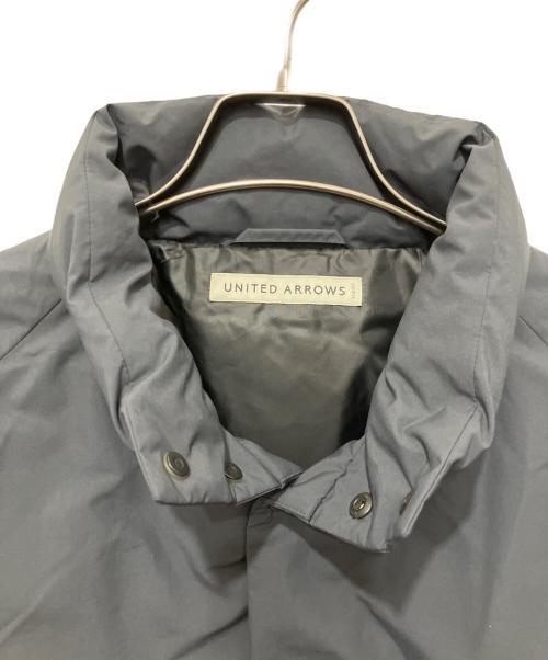 UNITED ARROWS（ユナイテッドアローズ）UNITED ARROWS (ユナイテッドアローズ) ADS ダウンブルゾン 撥水 グレー サイズ:Lの古着・服飾アイテム