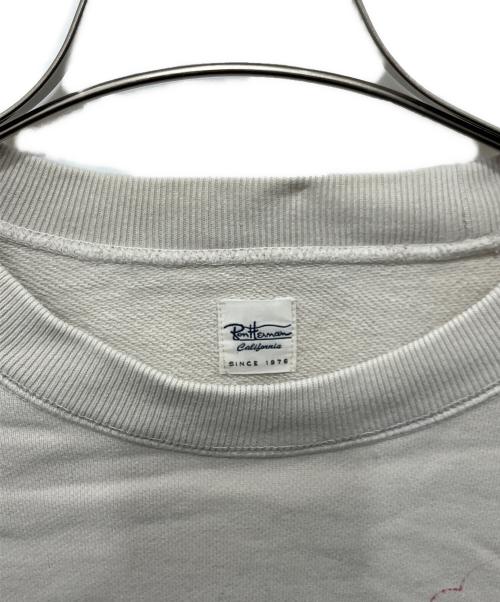 Ron Herman（ロンハーマン）Ron Herman (ロンハーマン) ゴールドラッシュスウェット グレー×レッド サイズ:Sの古着・服飾アイテム