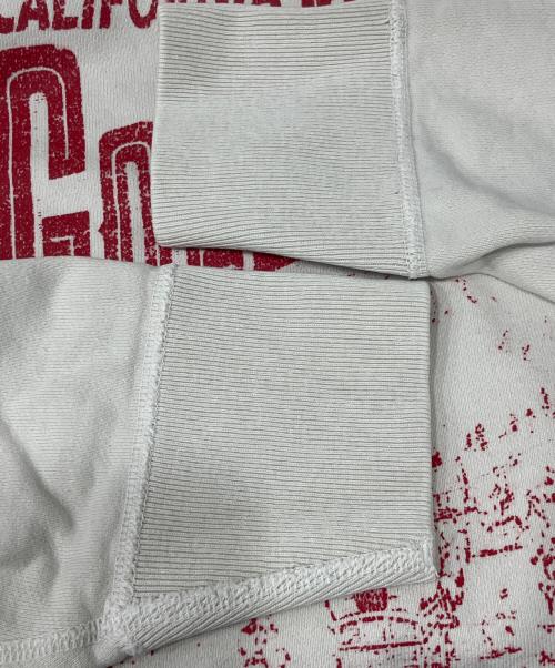 Ron Herman（ロンハーマン）Ron Herman (ロンハーマン) ゴールドラッシュスウェット グレー×レッド サイズ:Sの古着・服飾アイテム
