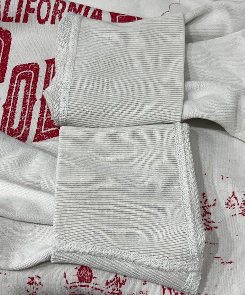 Ron Herman（ロンハーマン）Ron Herman (ロンハーマン) ゴールドラッシュスウェット グレー×レッド サイズ:Sの古着・服飾アイテム