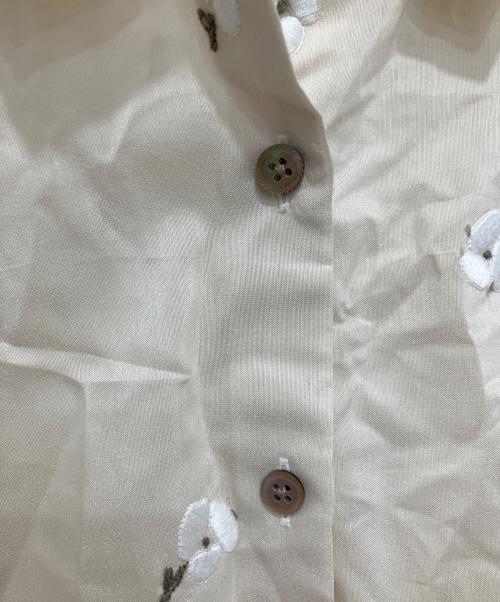 mina perhonen（ミナ ペルホネン）mina perhonen (ミナ ペルホネン) ohayo シャツ ベージュ サイズ:36の古着・服飾アイテム