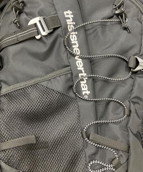 thisisneverthat（ディスイズネバーザット）thisisneverthat (ディスイズネバーザット) SP-Logo Field Backpack ブラックの古着・服飾アイテム