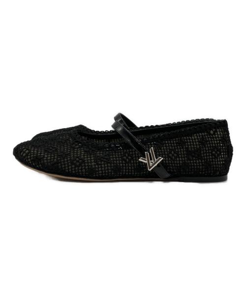 LOUIS VUITTON（ルイ ヴィトン）LOUIS VUITTON (ルイ ヴィトン) ロミー バレリーナ ブラック サイズ:36.5 Mの古着・服飾アイテム