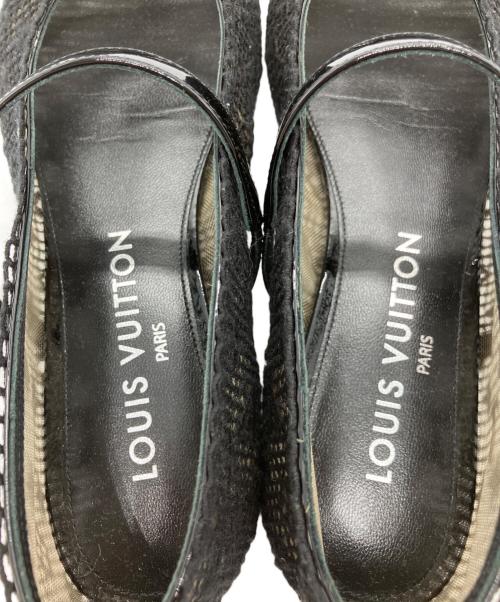 LOUIS VUITTON（ルイ ヴィトン）LOUIS VUITTON (ルイ ヴィトン) ロミー バレリーナ ブラック サイズ:36.5 Mの古着・服飾アイテム