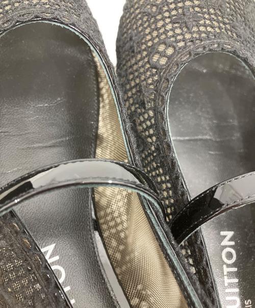 LOUIS VUITTON（ルイ ヴィトン）LOUIS VUITTON (ルイ ヴィトン) ロミー バレリーナ ブラック サイズ:36.5 Mの古着・服飾アイテム