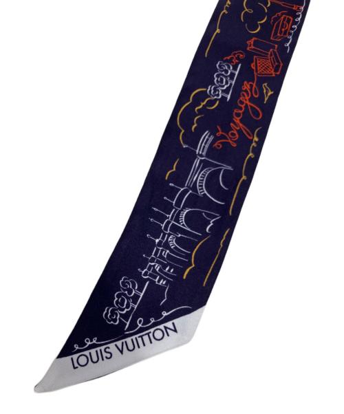 LOUIS VUITTON（ルイ ヴィトン）LOUIS VUITTON (ルイ ヴィトン) バンドーBB・LV サファリ ネイビーの古着・服飾アイテム