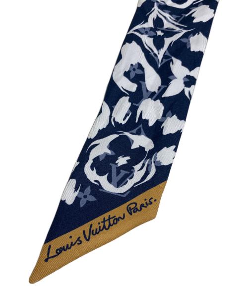 LOUIS VUITTON（ルイ ヴィトン）LOUIS VUITTON (ルイ ヴィトン) バンドーBB・LV スウィート エスケープ ネイビー×イエローの古着・服飾アイテム