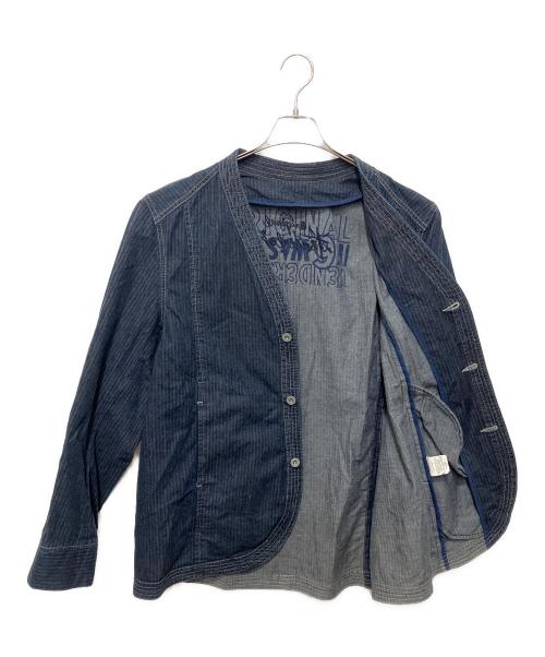 TENDERLOIN（テンダーロイン）TENDERLOIN (テンダーロイン) DENIM HB 3BUTTON JKT インディゴ サイズ:Mの古着・服飾アイテム