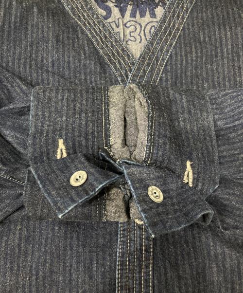 TENDERLOIN（テンダーロイン）TENDERLOIN (テンダーロイン) DENIM HB 3BUTTON JKT インディゴ サイズ:Mの古着・服飾アイテム