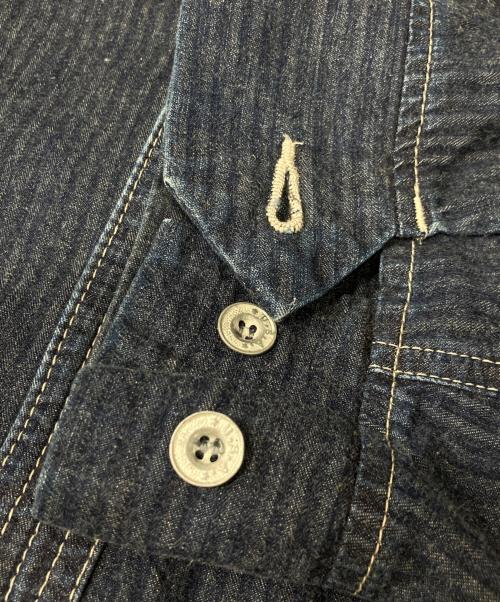 TENDERLOIN（テンダーロイン）TENDERLOIN (テンダーロイン) DENIM HB 3BUTTON JKT インディゴ サイズ:Mの古着・服飾アイテム