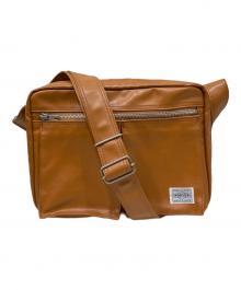 PORTER（ポーター）の古着「FREE STYLE SHOULDER BAG (L)」｜ブラウン