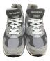 中古・古着 NEW BALANCE (ニューバランス) ローカットスニーカー グレー サイズ:26：18000円