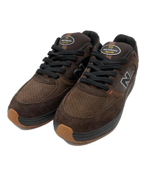 NEW BALANCE（ニューバランス）NEW BALANCE (ニューバランス) Andrew Reynolds NB Numeric 933 ブラウン サイズ:27の古着・服飾アイテム