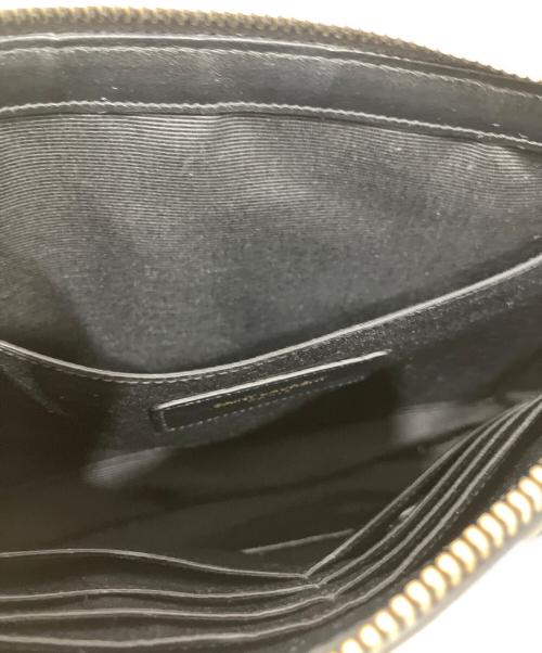 Saint Laurent Paris（サンローランパリ）Saint Laurent Paris (サンローランパリ) タッセル付きショルダーバッグ ブラックの古着・服飾アイテム