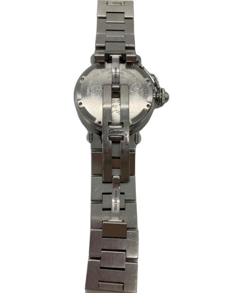 Cartier（カルティエ）Cartier (カルティエ) パシャCメリディアンGMT ブラックの古着・服飾アイテム