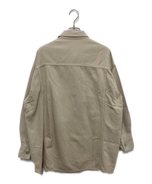 Whim Gazette（ウィムガゼット）Whim Gazette (ウィムガゼット) ドロップデニムシャツ アイボリー サイズ:FREEの古着・服飾アイテム