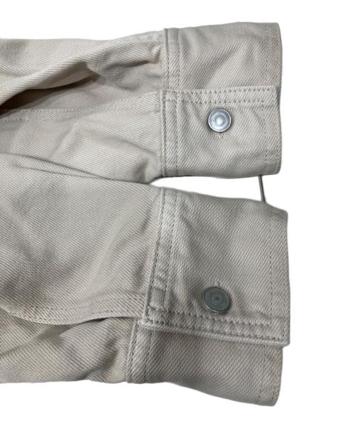 Whim Gazette（ウィムガゼット）Whim Gazette (ウィムガゼット) ドロップデニムシャツ アイボリー サイズ:FREEの古着・服飾アイテム