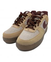 NIKE（ナイキ）の古着「AIR FORCE 1 ’07 PRM」｜ベージュ×パープル