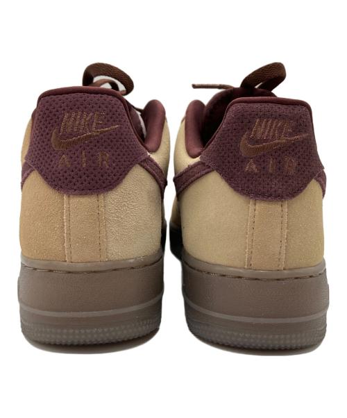 NIKE（ナイキ）NIKE (ナイキ) AIR FORCE 1 ’07 PRM ベージュ×パープル サイズ:27.5の古着・服飾アイテム