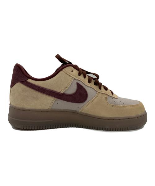 NIKE（ナイキ）NIKE (ナイキ) AIR FORCE 1 ’07 PRM ベージュ×パープル サイズ:27.5の古着・服飾アイテム