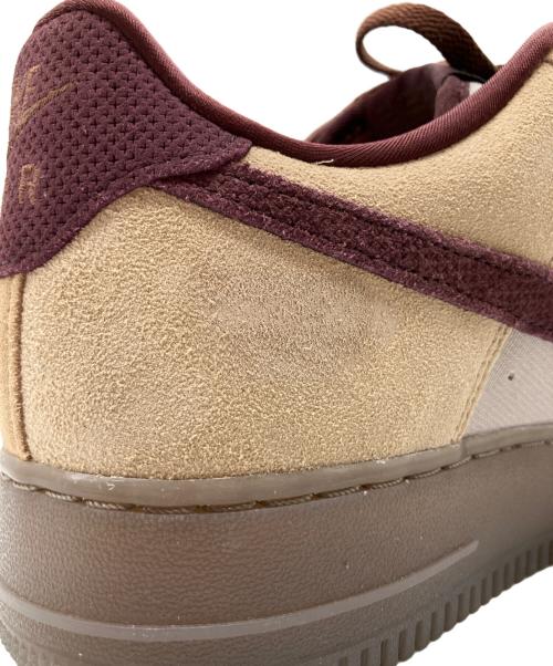 NIKE（ナイキ）NIKE (ナイキ) AIR FORCE 1 ’07 PRM ベージュ×パープル サイズ:27.5の古着・服飾アイテム