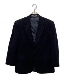 BROOKS BROTHERS（ブルックスブラザーズ）の古着「カシミヤ混テーラードジャケット」｜ネイビー