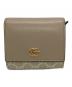 GUCCI（グッチ）の古着「ダブルG バイカラー ミニ ウォレット」｜ベージュ