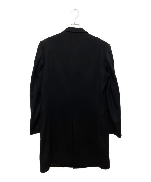 GIVENCHY（ジバンシィ）GIVENCHY (ジバンシィ) カシミヤ混チェスターコート ブラック サイズ:SIZE50の古着・服飾アイテム