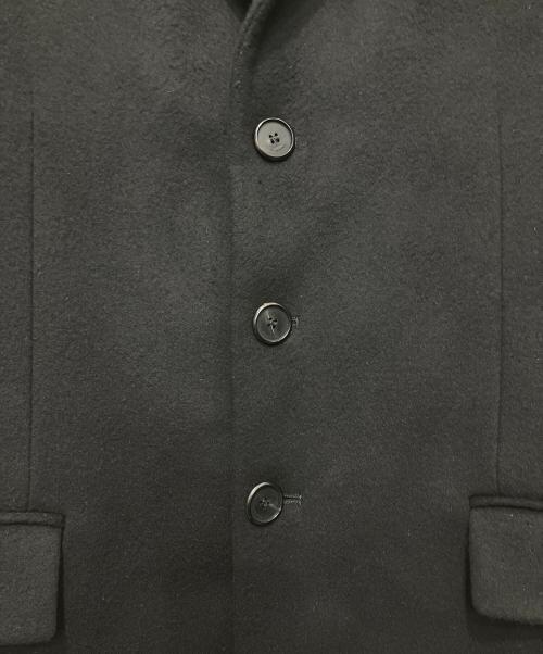 GIVENCHY（ジバンシィ）GIVENCHY (ジバンシィ) カシミヤ混チェスターコート ブラック サイズ:SIZE50の古着・服飾アイテム
