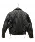 VANSON (バンソン) パテッド ダブルライダースジャケット ブラック サイズ:42：40000円