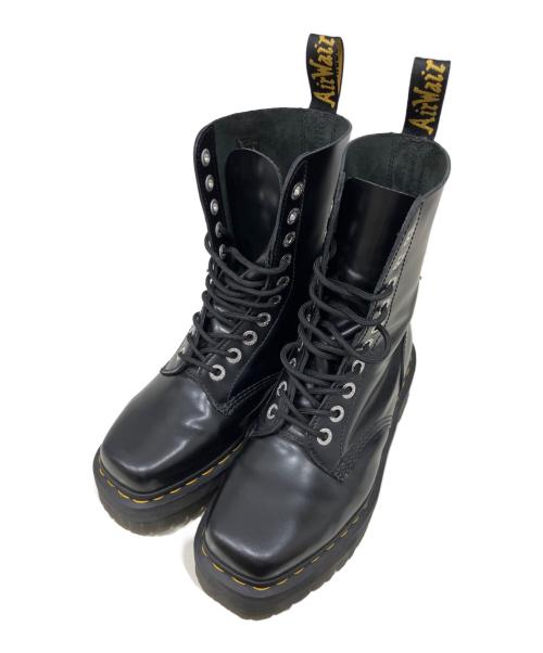 Dr.Martens（ドクターマーチン）Dr.Martens (ドクターマーチン) 1490 QUAD SQUARED ブーツ ブラック サイズ:UK6の古着・服飾アイテム